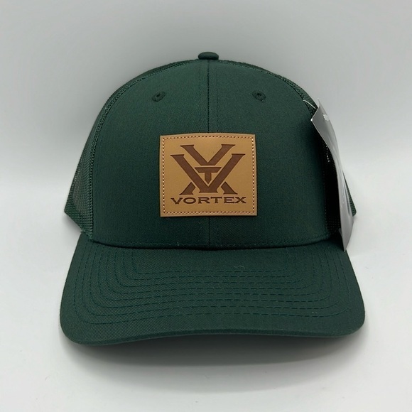 VORTEX GREEN MESH TRUCKER BALL CAP HAT BRAND NEW WITH TAGS OSFM - Picture 1 of 7